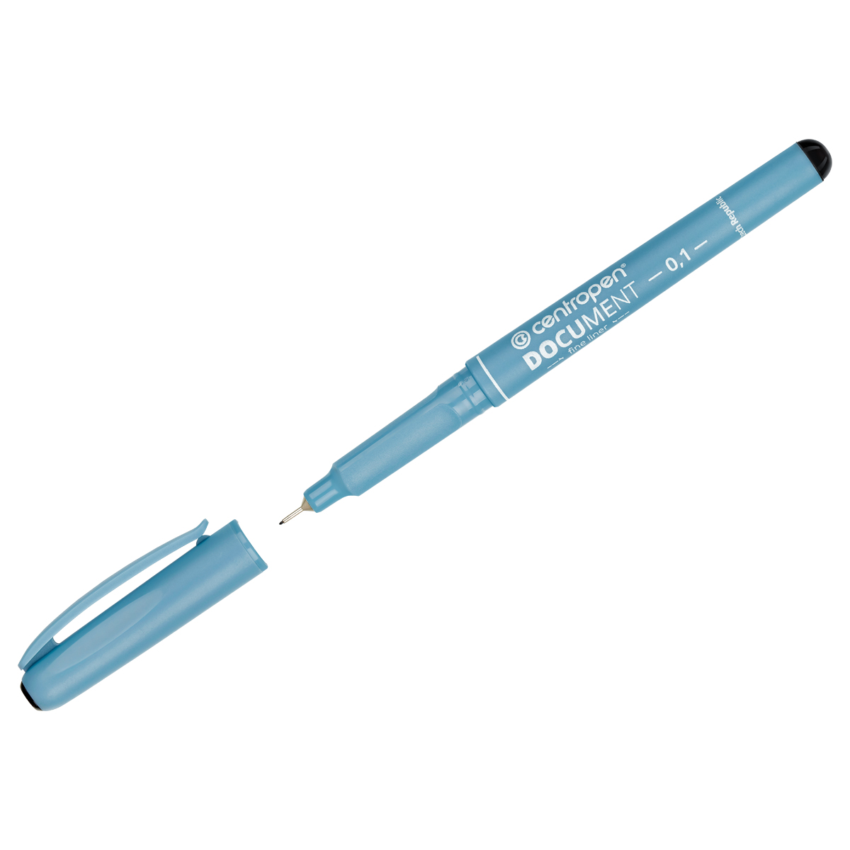 Ручка капиллярная Centropen "Document 2631" черная, 0,1мм