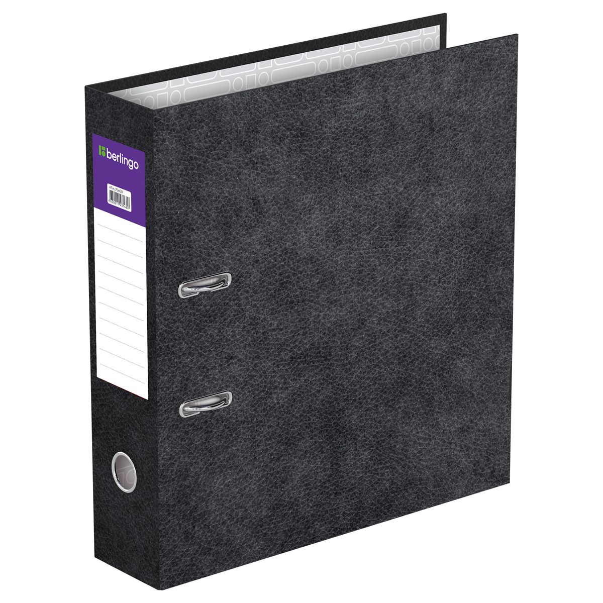 Папка-регистратор Berlingo "Profit", 70мм, мрамор, ATm_70600